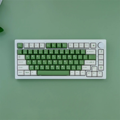 GMK Matcha Cake 104+25 PBT Dye-subbed Keycaps Set Cherry Profile for MX Switches Mechanical Gaming Keyboard